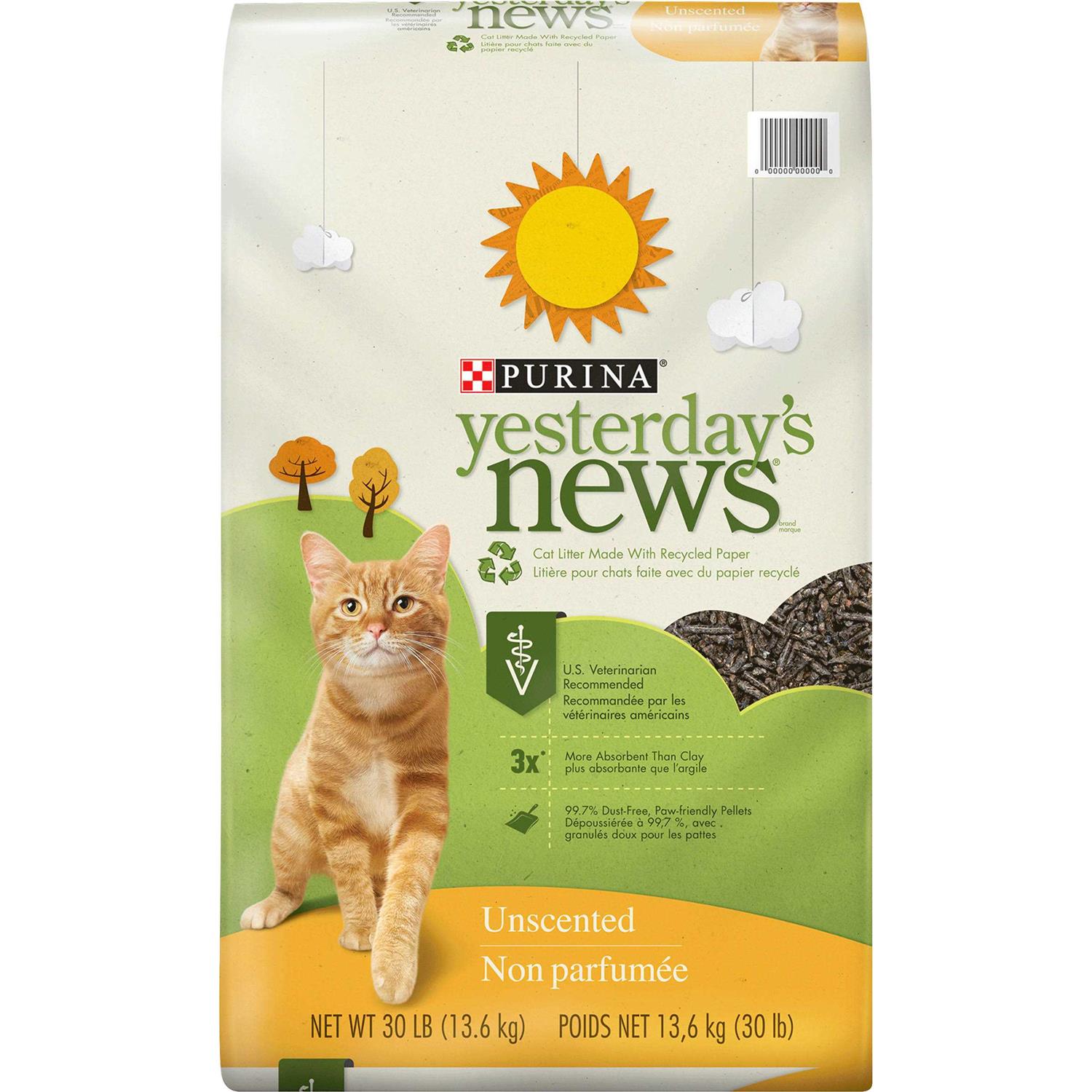 Yesterday's News Cat Litter