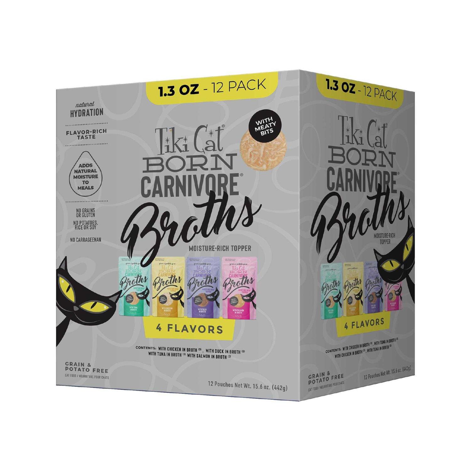 Tiki Cat Broth Variety Pack Wet Cat Food