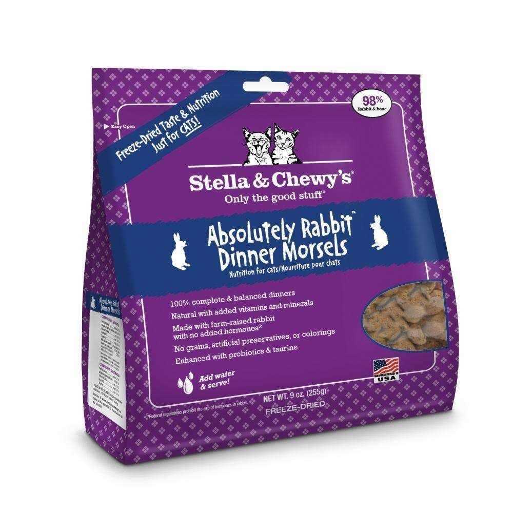 Stella & Chewy's Absolutely Rabbit Dinner Morsels Freeze Dried Cat Food