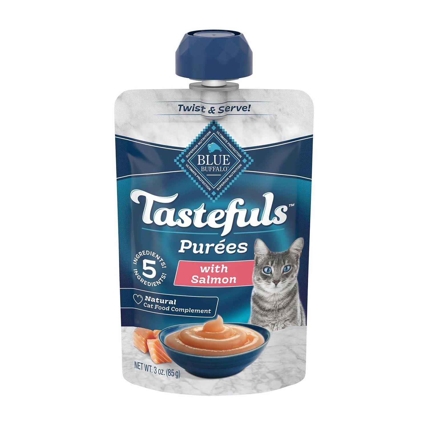 Blue Buffalo Tastefuls Purees Adult Cat Food Topper