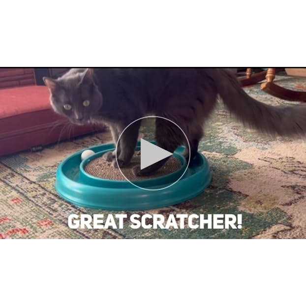 Alternative view of Best Pet Supplies Scratch and Spin Cat Scratcher Replacement Pads for Active Play