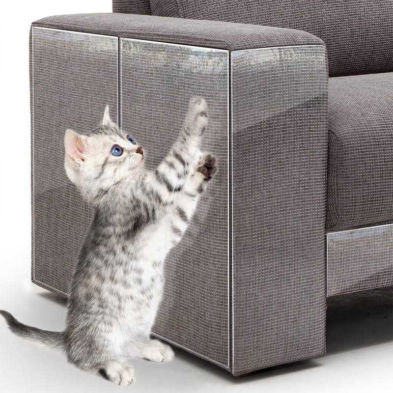 Alternative view of 12 PCS Anti Cat Scratch Furniture Protector Clear Couch Protector for Cats
