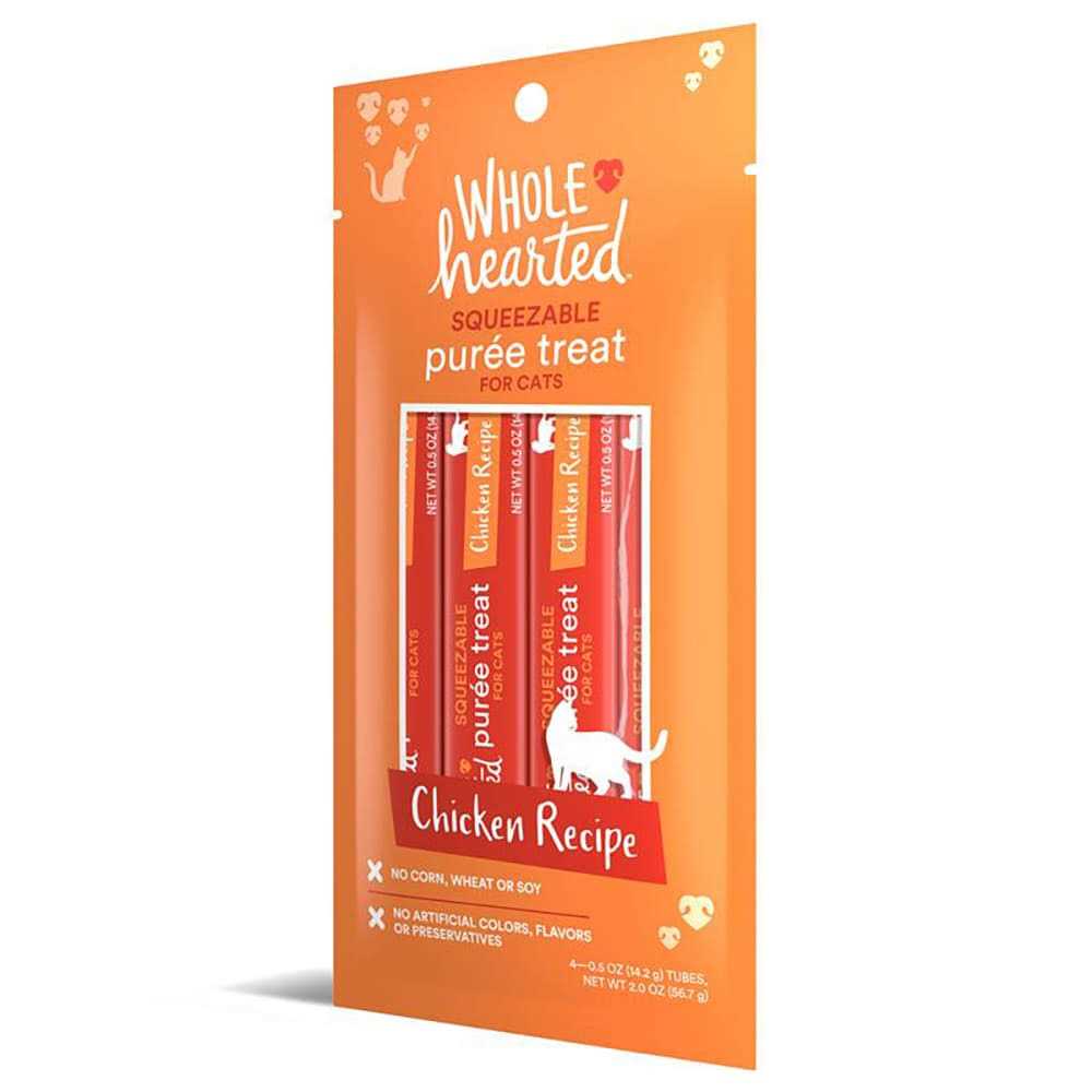 Alternative view of WholeHearted Chicken Recipe Puree Squeezable Cat Treats