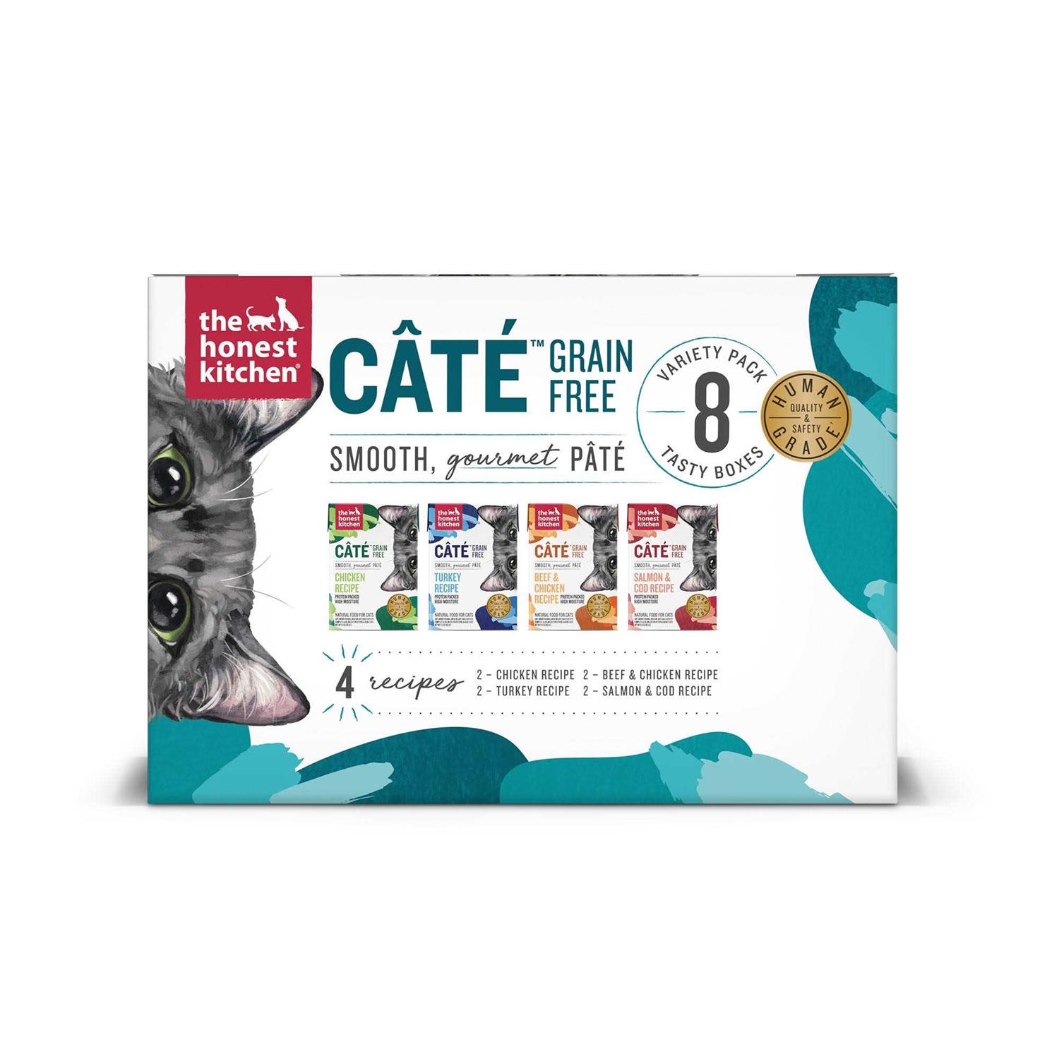 The Honest Kitchen Grain Free Wet Cat Food Variety Pack