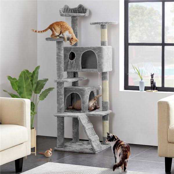 Alternative view of Yaheetech Cat Scratching Tree