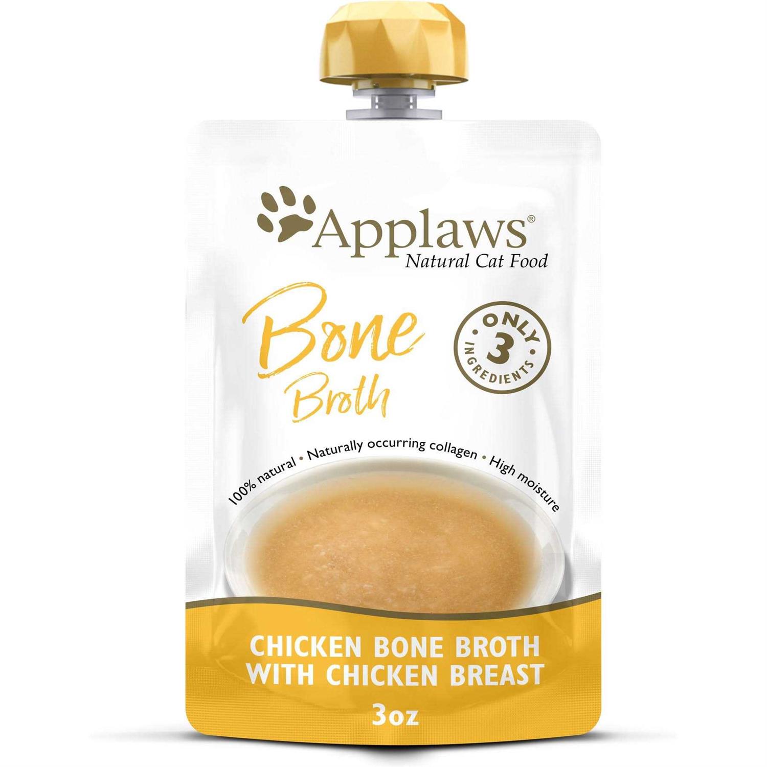 Applaws Chicken Broth with Chicken Breast Bone Broth Wet Cat Food