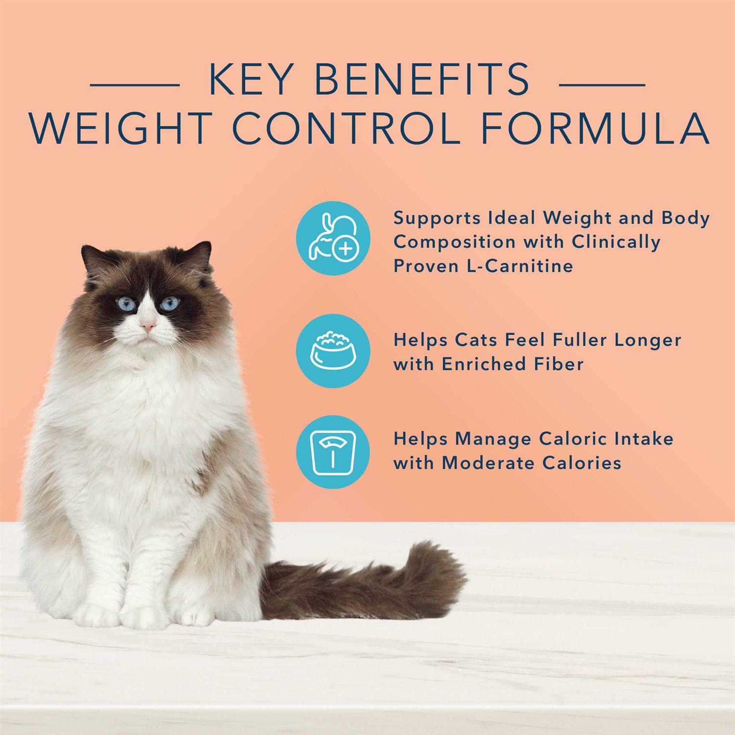 Alternative view of Blue Buffalo True Solutions Fit & Healthy Weight Control Formula Adult Dry Cat Food