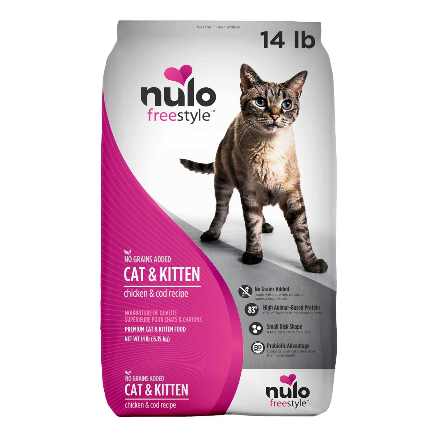 Nulo Freestyle Grain Free Chicken & Cod Dry Cat & Kitten Food