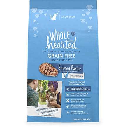 WholeHearted Grain Free Salmon Formula Dry Cat Food