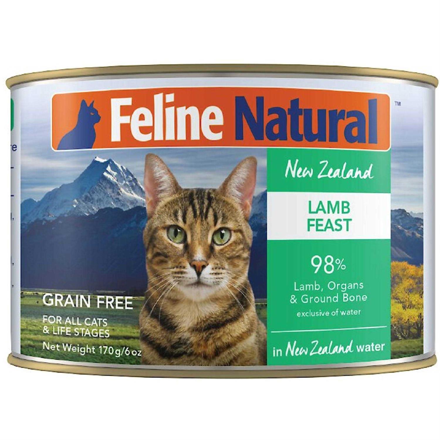 Feline Natural Canned Chicken & Lamb Feast Cat Food