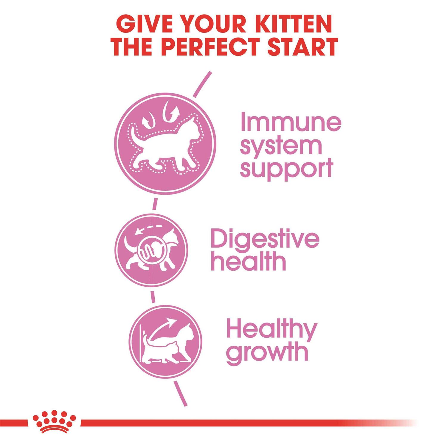Alternative view of Royal Canin Kitten Feline Health Nutrition Kitten Dry Food
