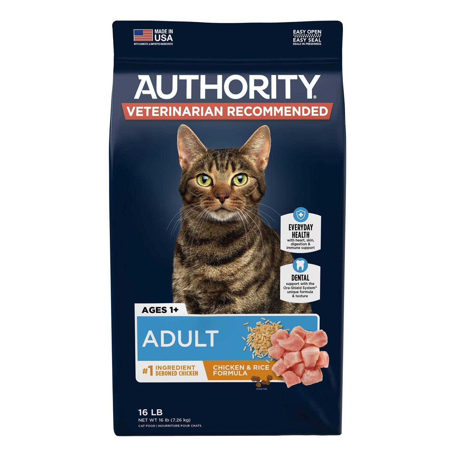 Authority Everyday Health Cat Dry Food Chicken and Rice