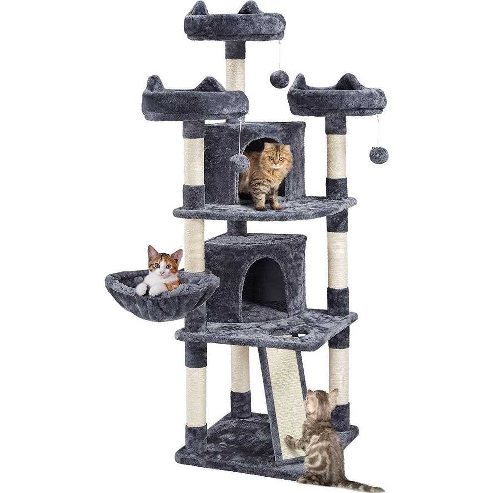 Alternative view of Yaheetech Multi-Level Cat Tree