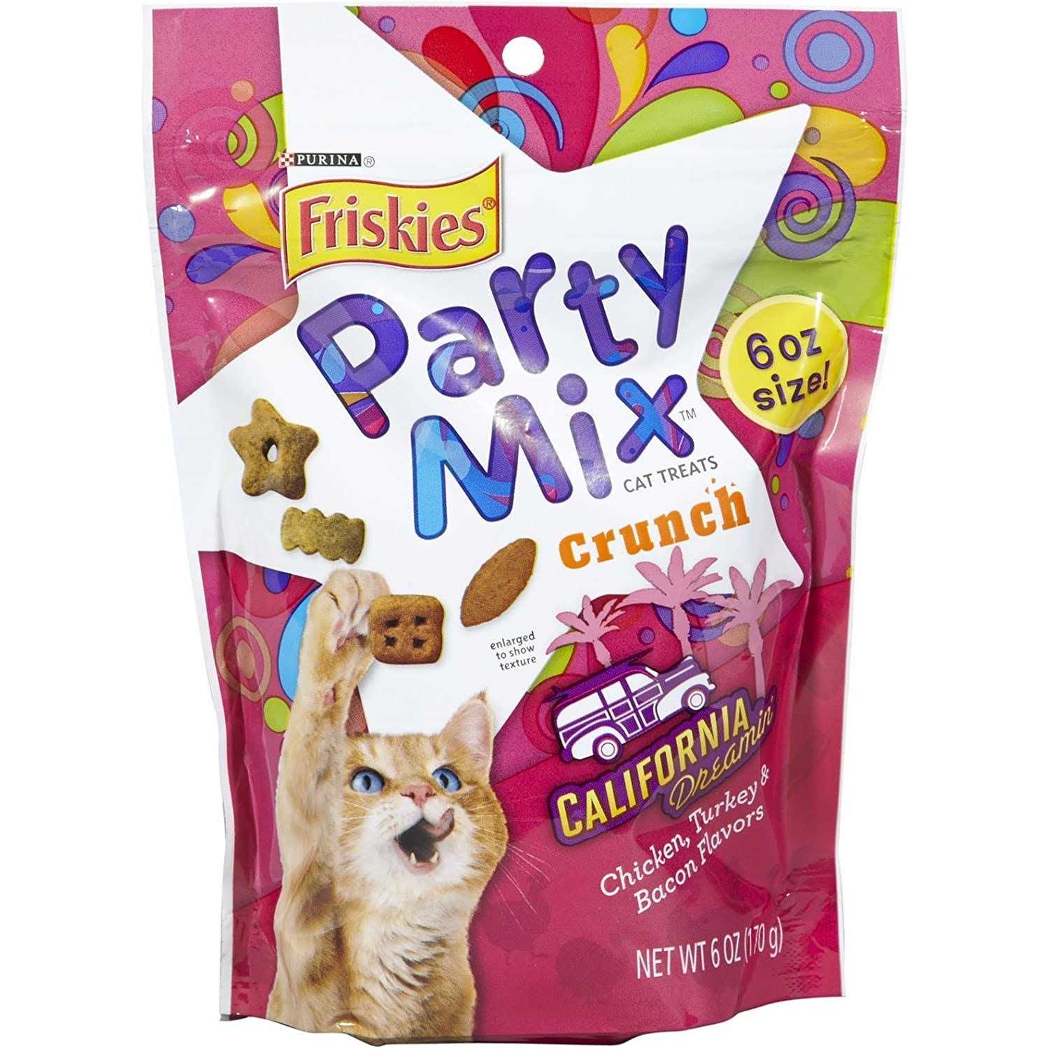 Friskies Party Mix California Crunch Cat Treats