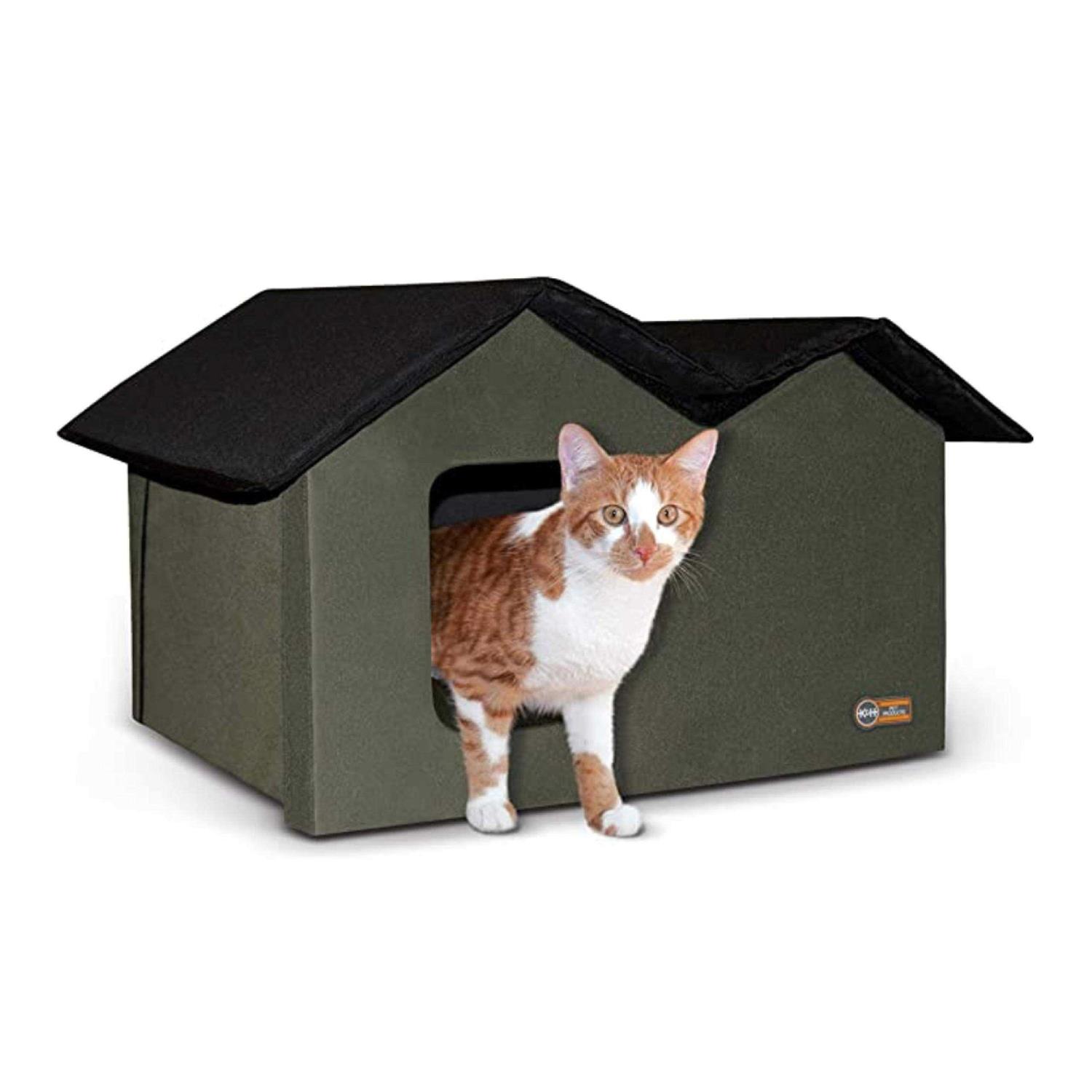 K&H Pet Products Extra-Wide Outdoor Kitty House