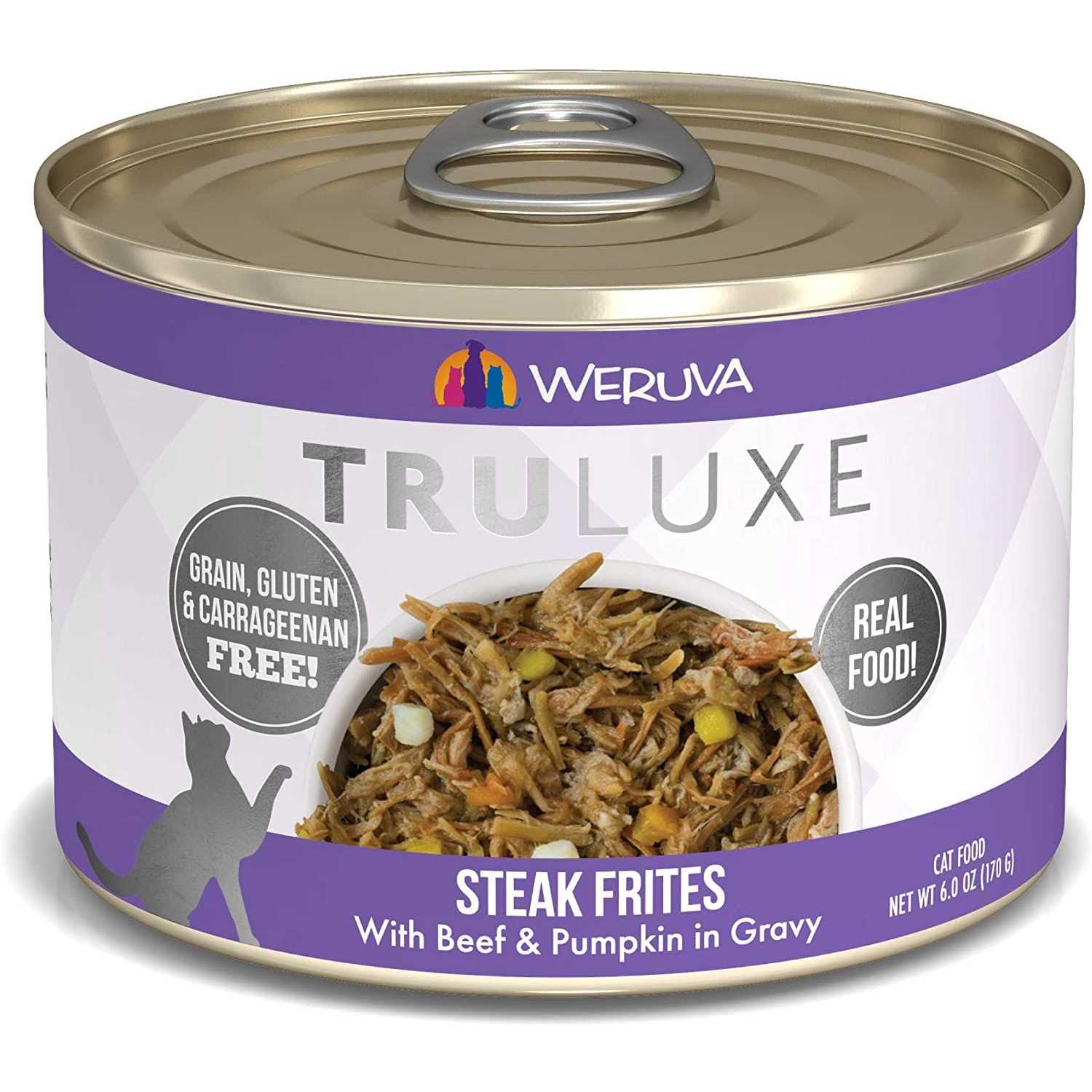 Alternative view of Weruva TruLuxe Steak Frites Beef & Pumpkin Canned Cat Food