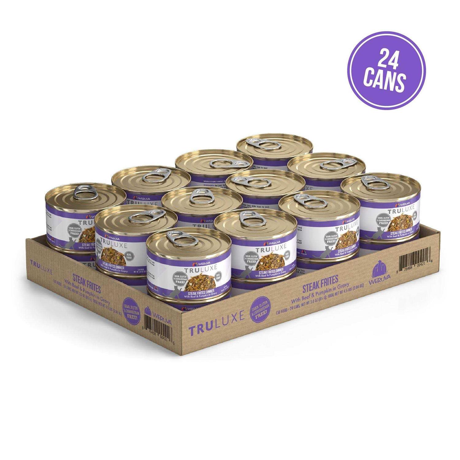 Alternative view of Weruva TruLuxe Steak Frites Beef & Pumpkin Canned Cat Food