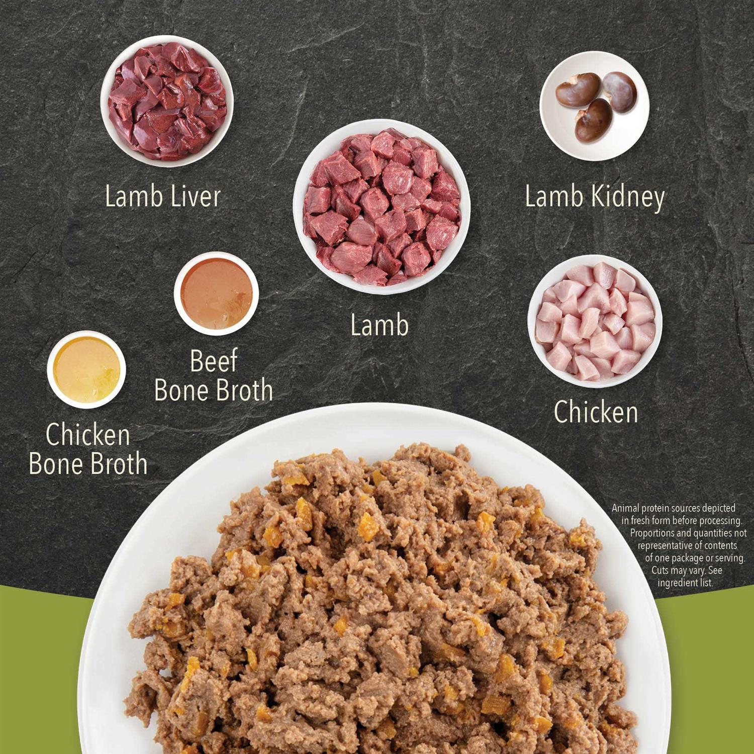 Alternative view of Acana Lamb Lamb Liver in Bone Broth Wet Cat Food