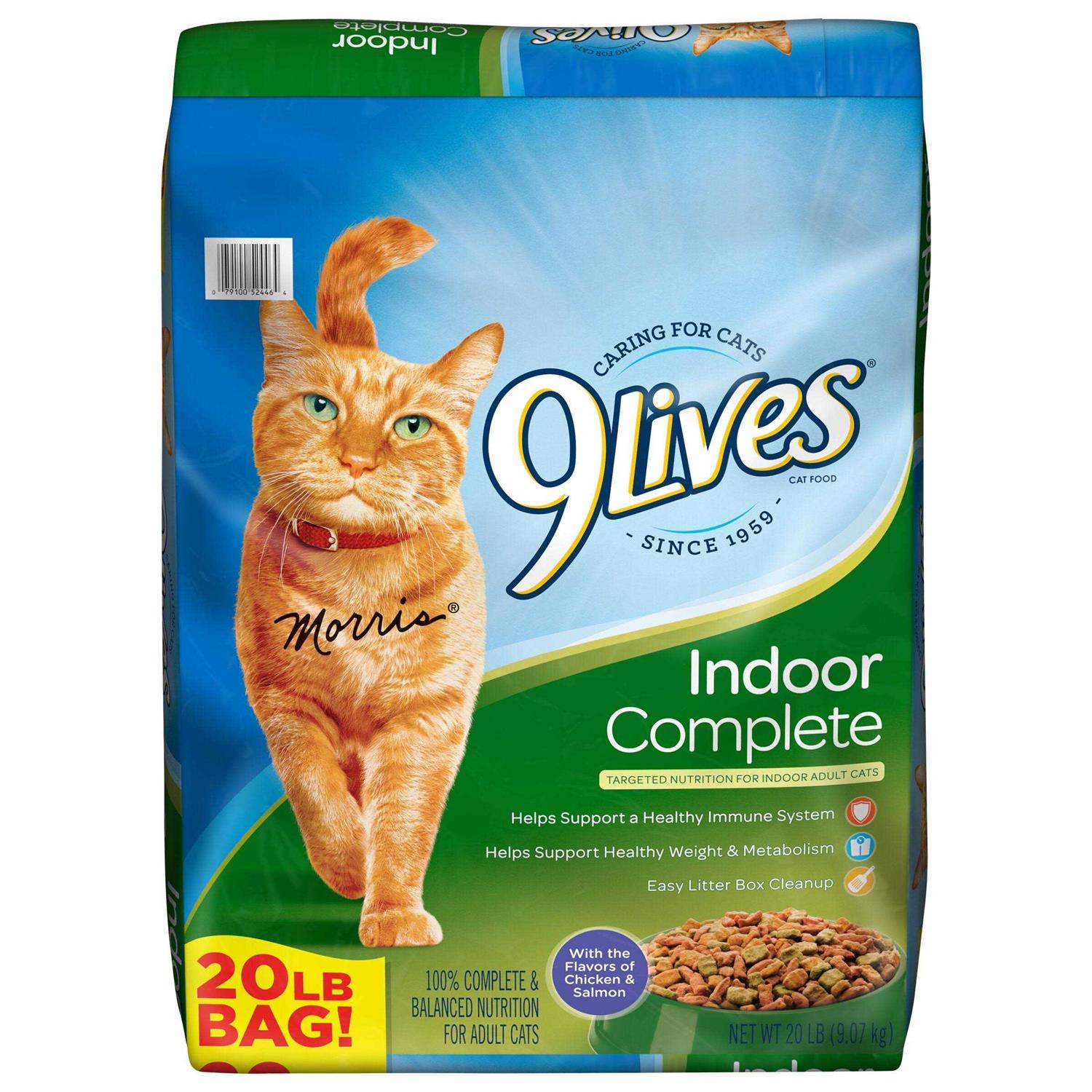 9Lives Cat Food Indoor Complete