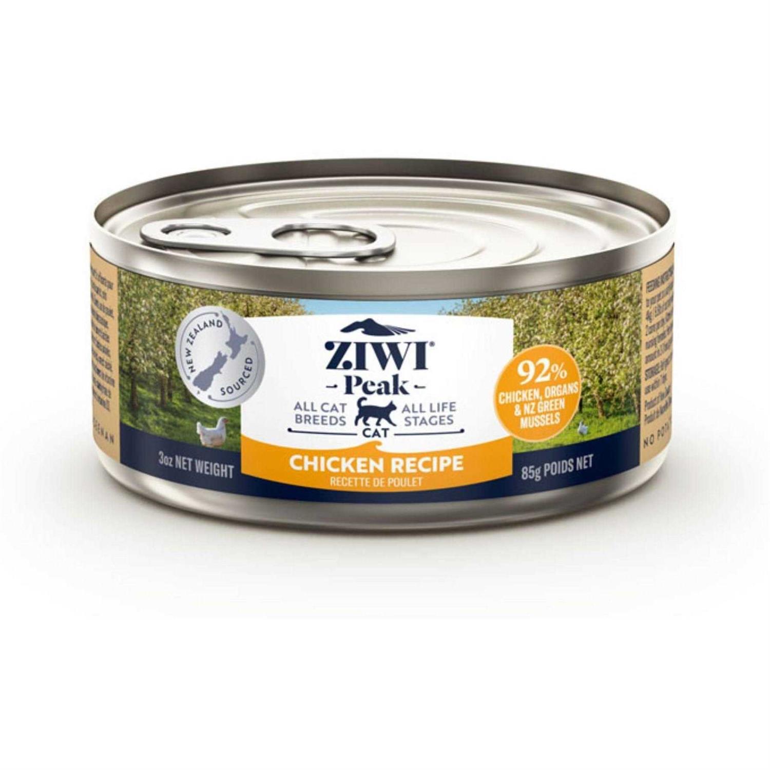 Ziwi Peak Chicken Recipe Canned Cat Food