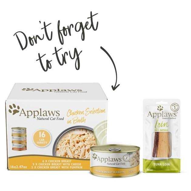 Alternative view of Applaws Natural Fish Selection in Broth Multipack Wet Cat Food