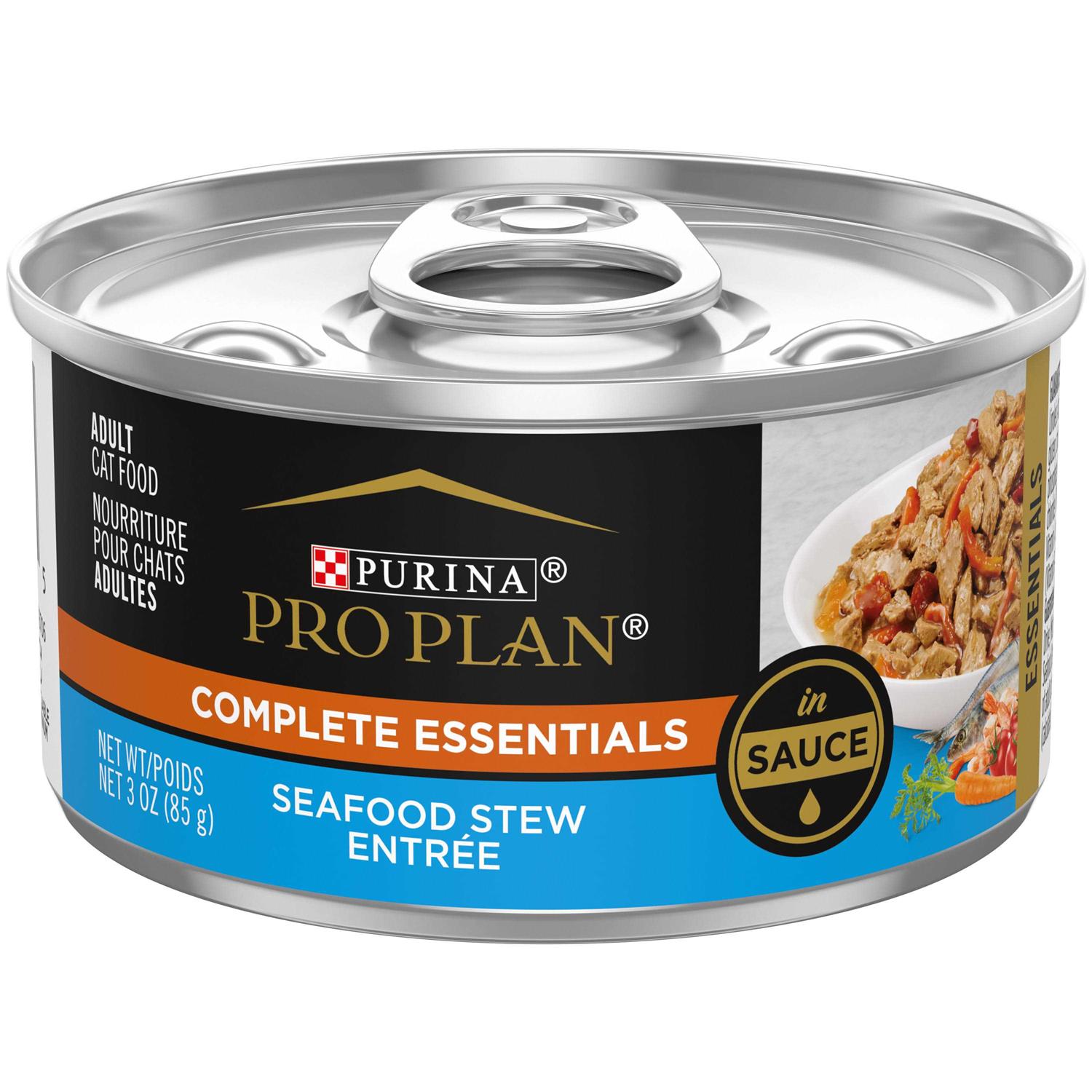 Purina Pro Plan Seafood Stew Entree in Sauce Cat Food