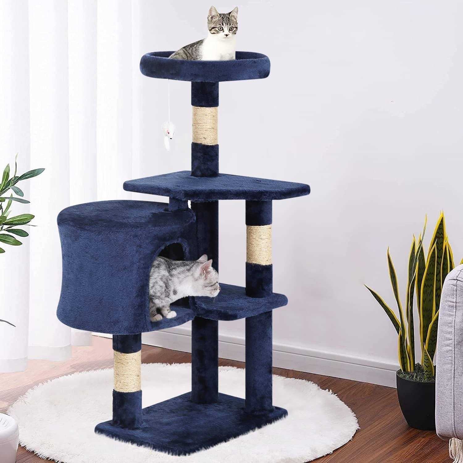 BestPet 36 Cat Tree Cat Tower Cat Condo Multi-Level