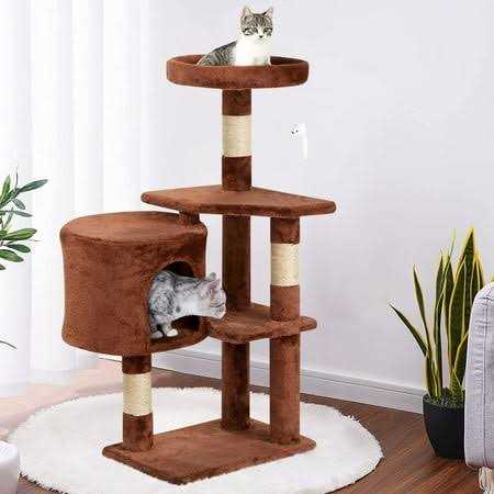 BestPet 36 Cat Tree Cat Tower Cat Condo Multi-Level