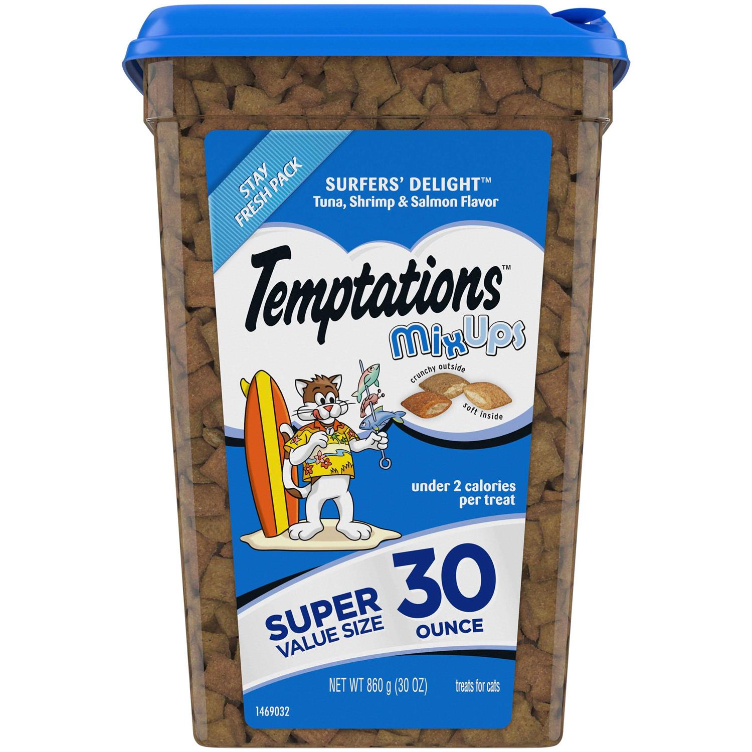 Temptations Mixups Cat Treats Catnip Fever