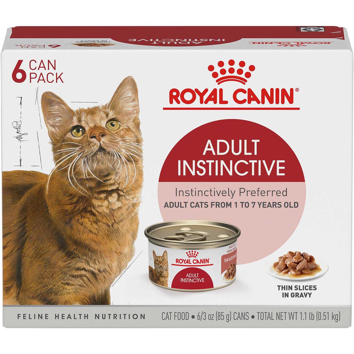 Royal Canin Adult Instinctive Thin Slices in Gravy Cat Food