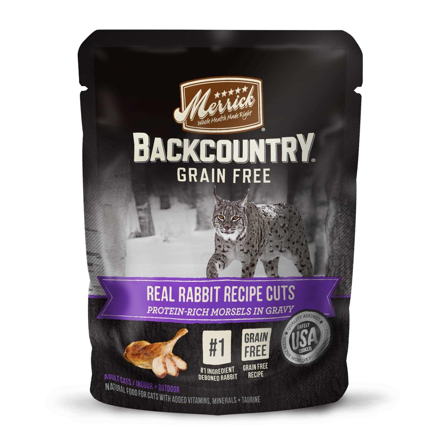 Merrick Backcountry Cat Food Real Cuts