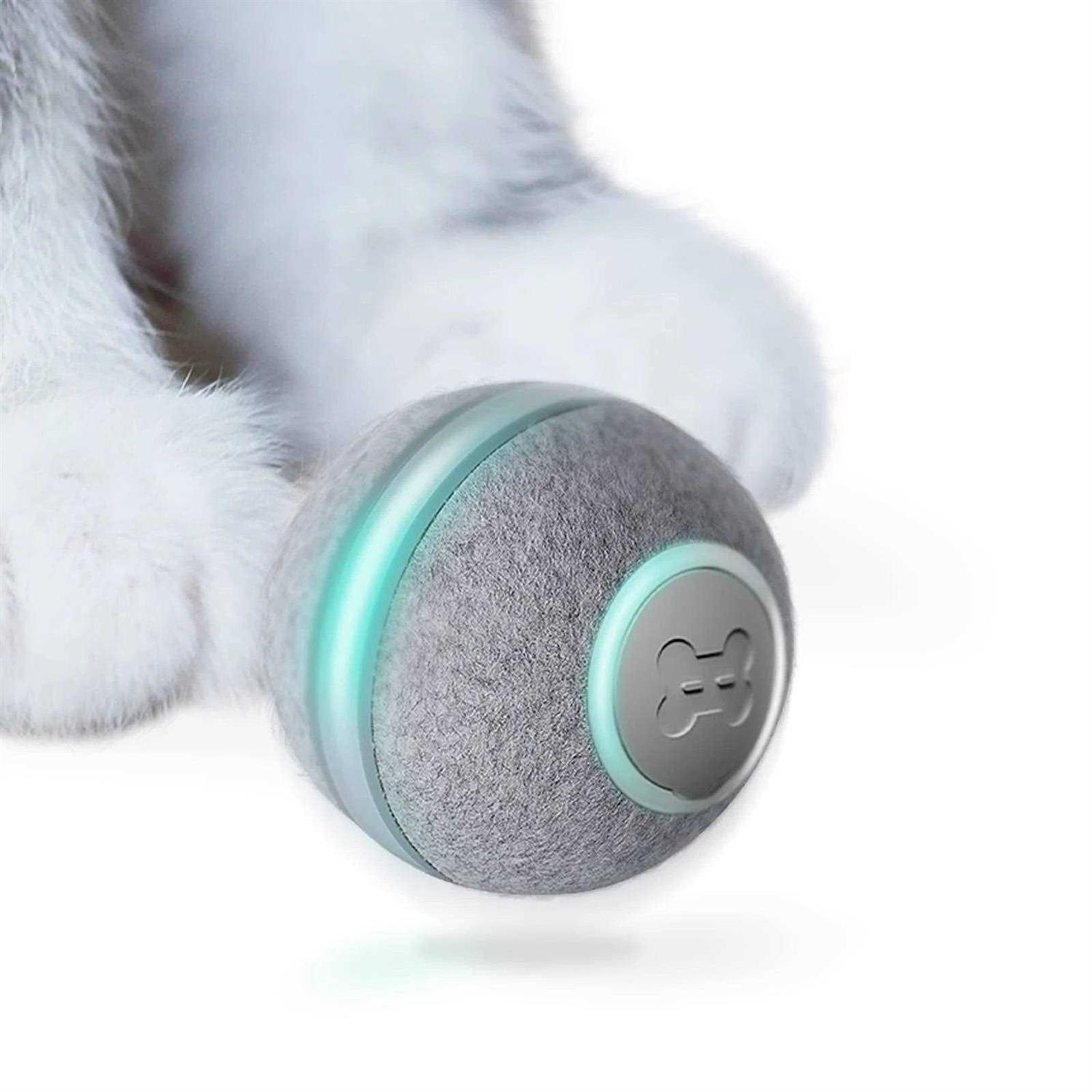 Cheerble Smart Interactive Cat Toy, Automatic Moving Bouncing Rolling Ball for Indoor Cat Kitten, Peppy Pet