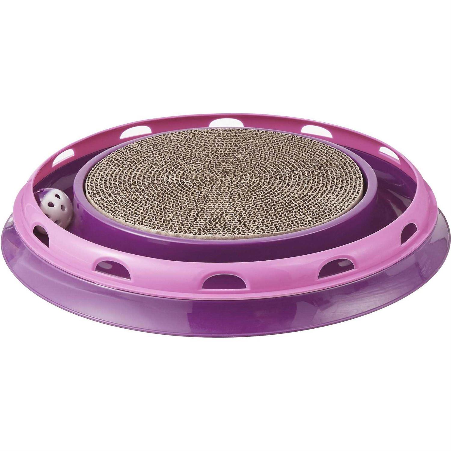 Frisco Scratch & Roll Scratcher Cat Toy with Catnip