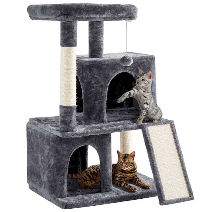 Topeakmart Cat Tree with 2 Condos