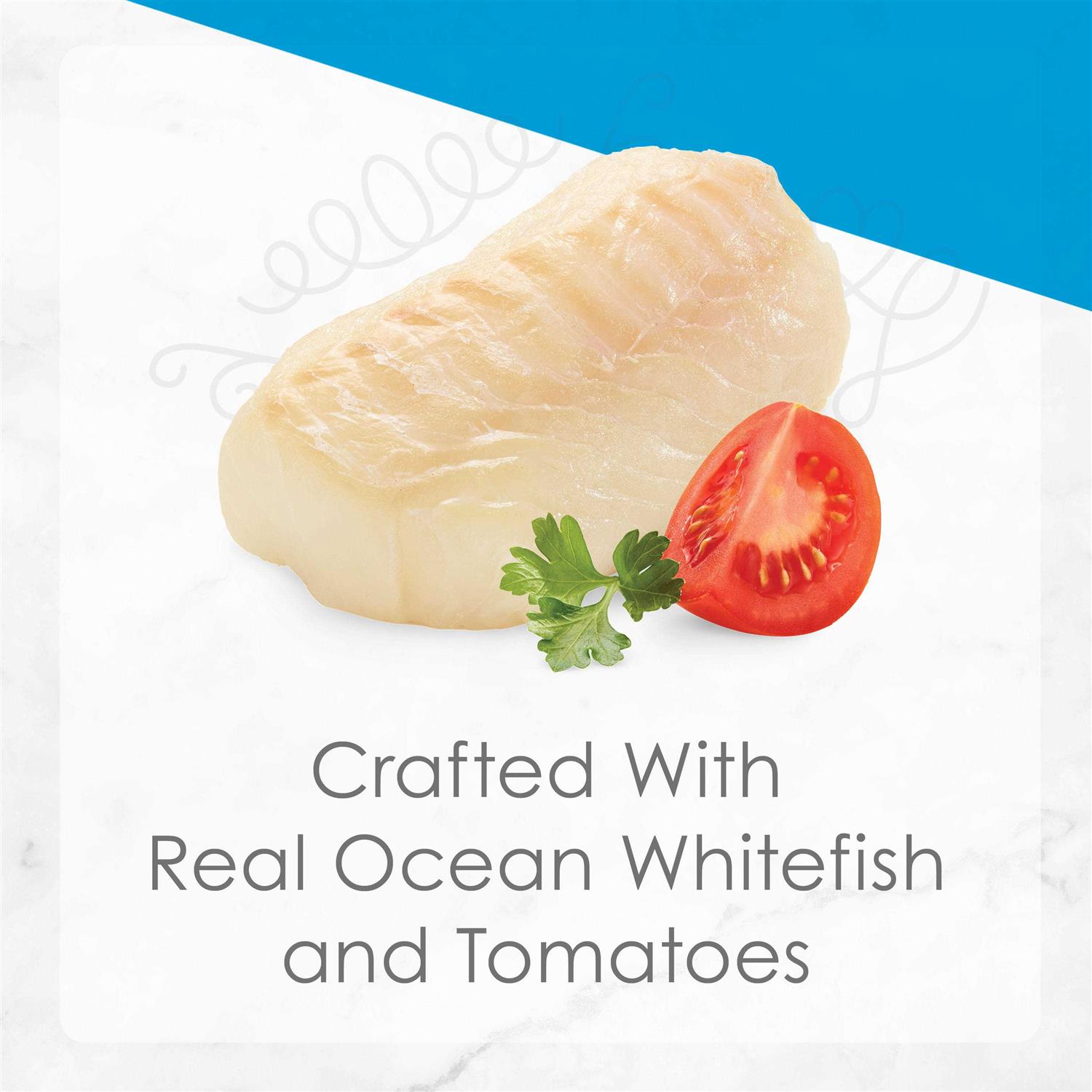 Alternative view of Fancy Feast Petites Ocean Whitefish Entree with Tomato in Gravy Wet Cat Food