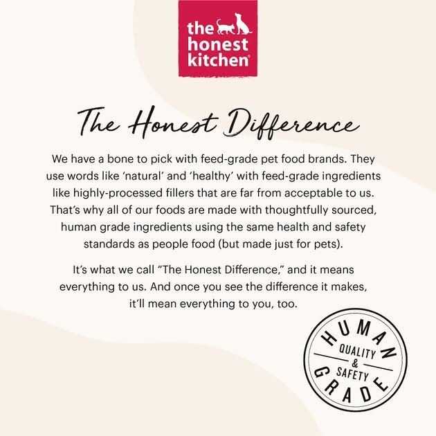 Alternative view of The Honest Kitchen Grain-Free Turkey Chicken Whole Food Clusters Dry Cat Food
