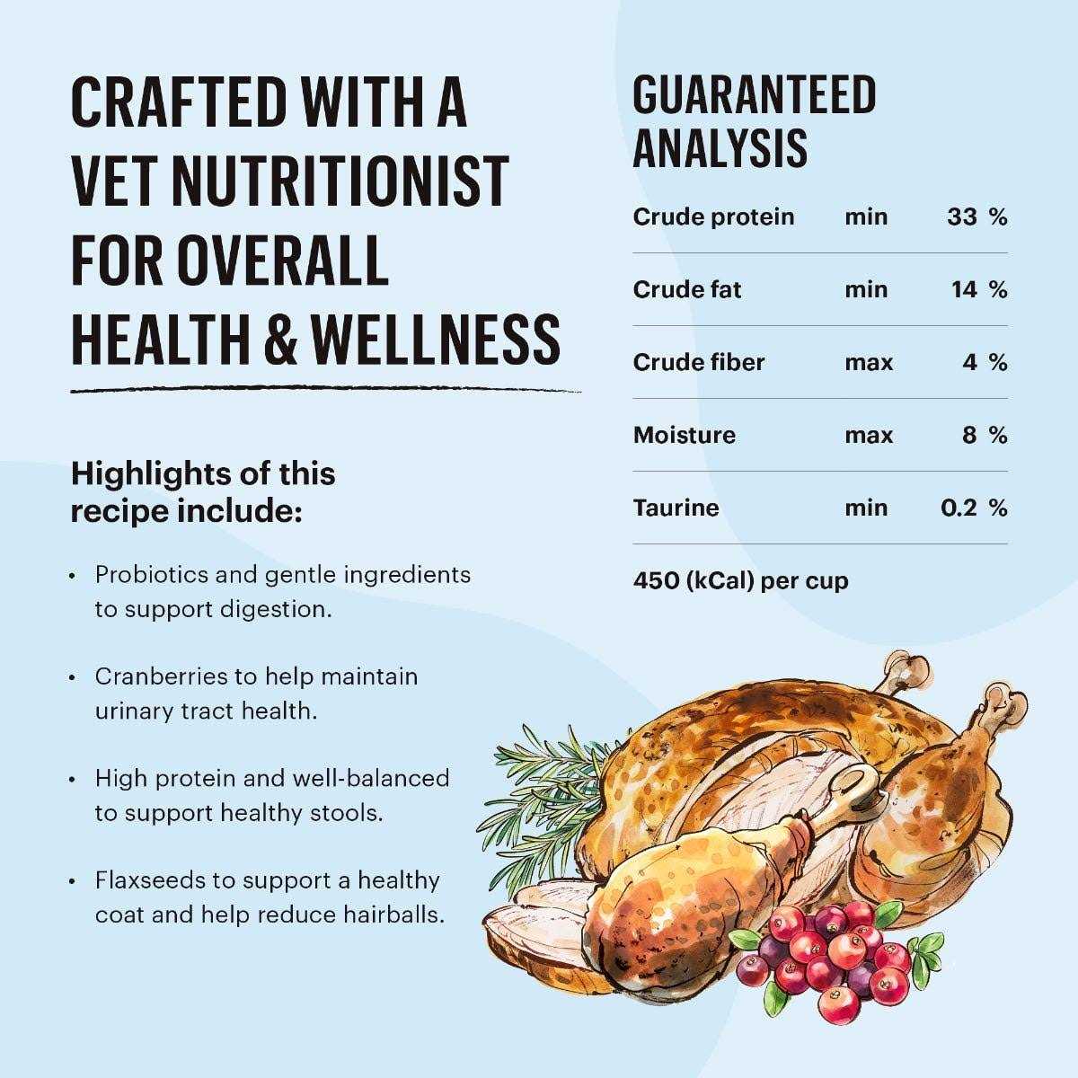 Alternative view of The Honest Kitchen Grain-Free Turkey Chicken Whole Food Clusters Dry Cat Food