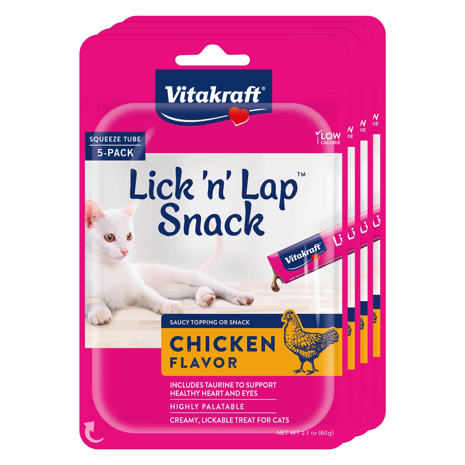 Vitakraft Lick N Lap Snack Cat Treat