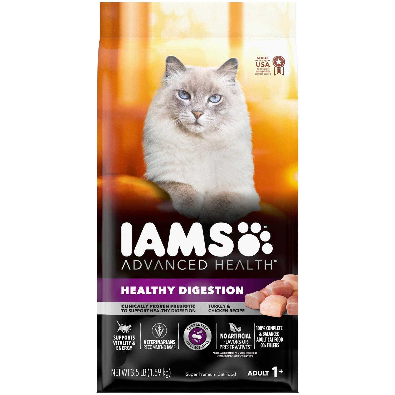 Iams Advanced Health Healthy Digestion Turkey & Chicken Recipe Adult Dry Cat Food