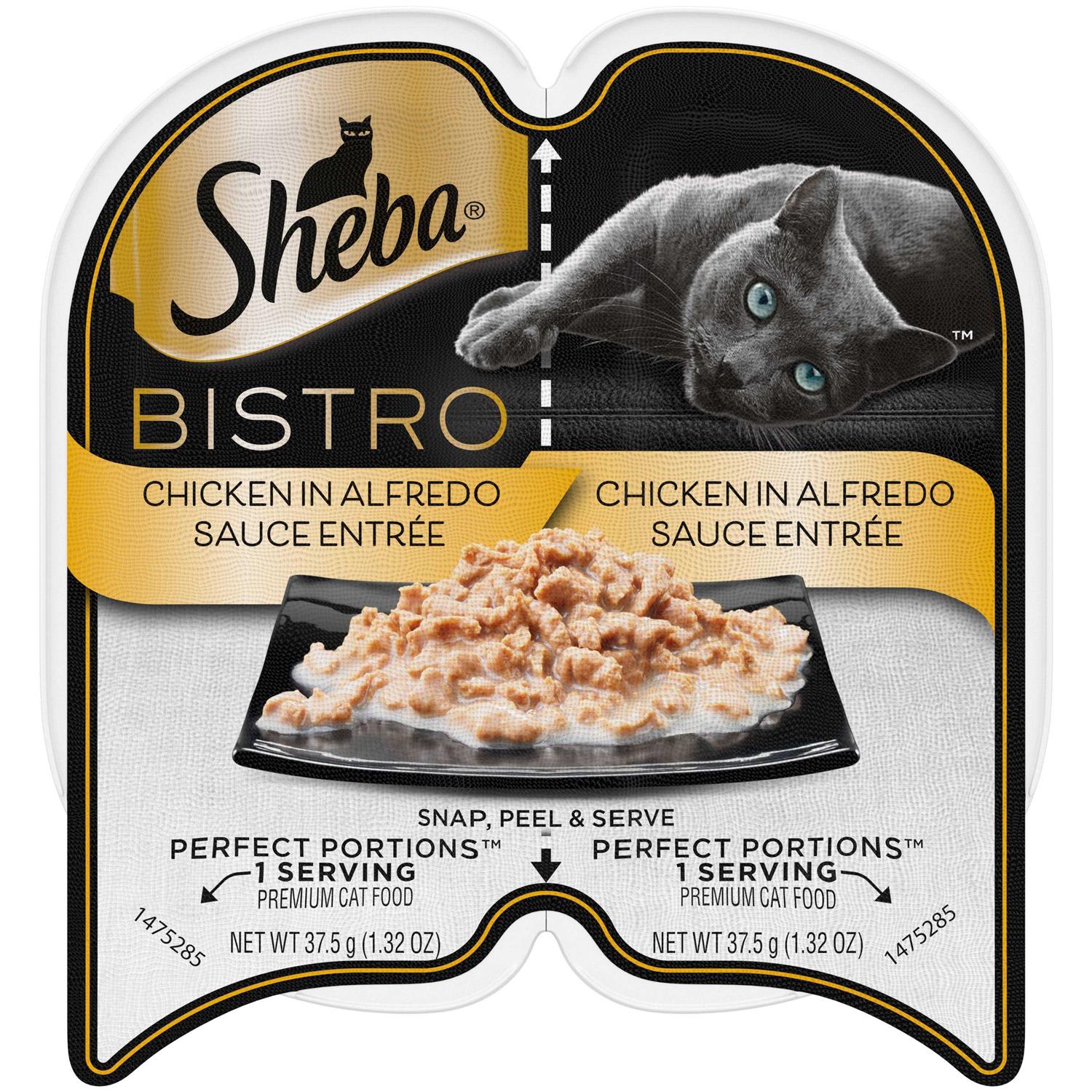 Sheba Perfect Portions Bistro Chicken in Alfredo Sauce Wet Cat Food