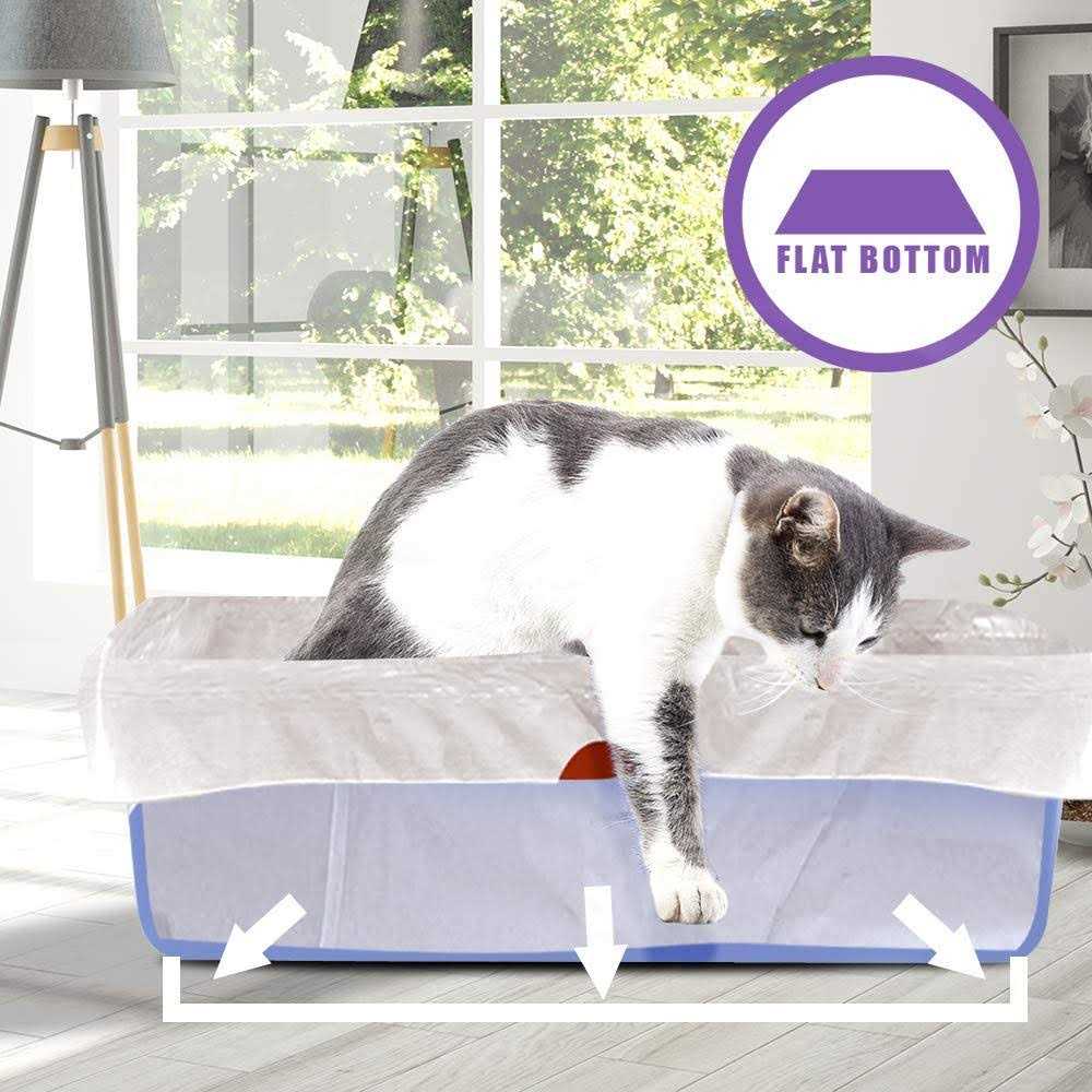 Alternative view of Alfapet Kitty Cat Litter box Disposable Elastic Liners For Large
