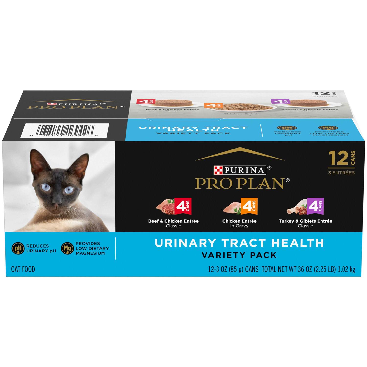 Purina Pro Plan Urinary Tract Health Variety Pack Canned Cat Food