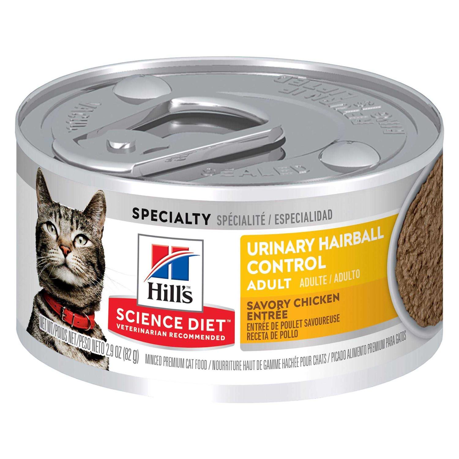 Hill's Science Diet Adult Urinary Hairball Control Cat Food