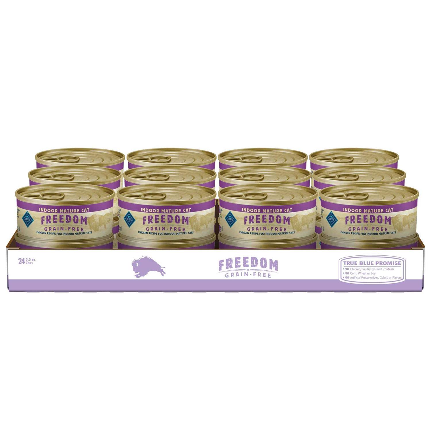 Blue Buffalo Freedom Grain-Free Indoor Canned Cat Food