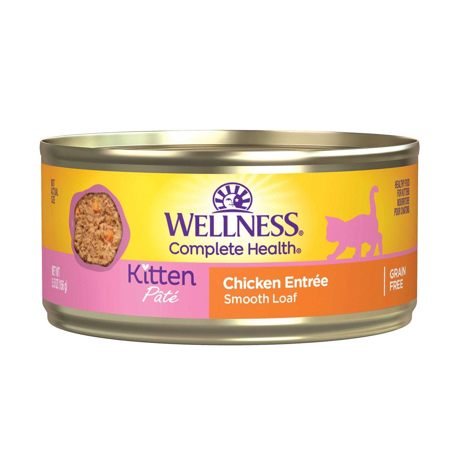 Wellness Complete Health Kitten Whitefish & Tuna Wet Cat Food