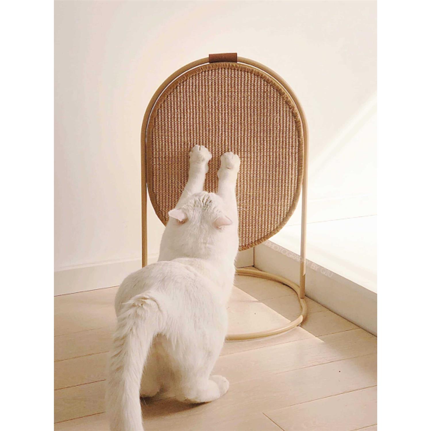 ms!make sure cat scratching post three modes cat scratcher