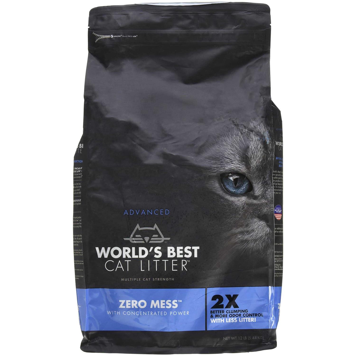 World's Best Advanced Zero Mess Cat Litter