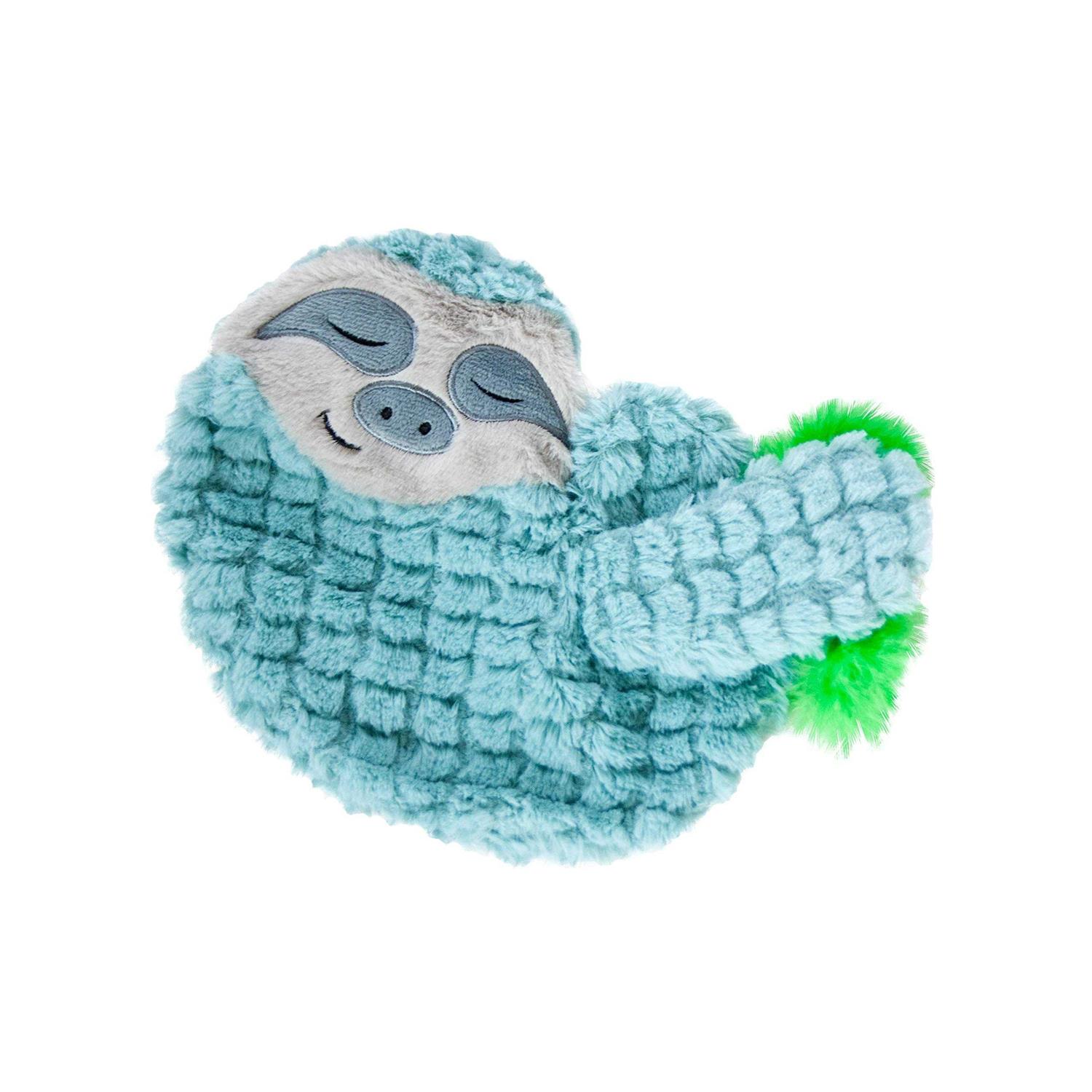 Petstages Purr Pillow Snoozin' Sloth Plush Cat Toy