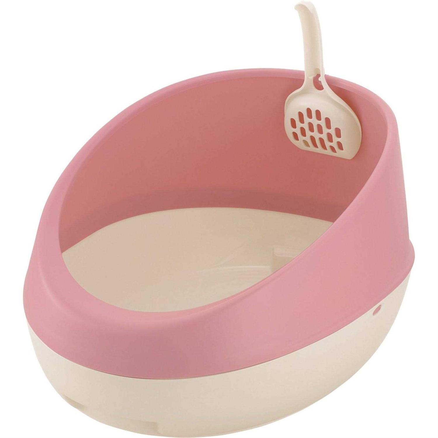 Richell PAW Trax Rimmed Cat Litter Pan