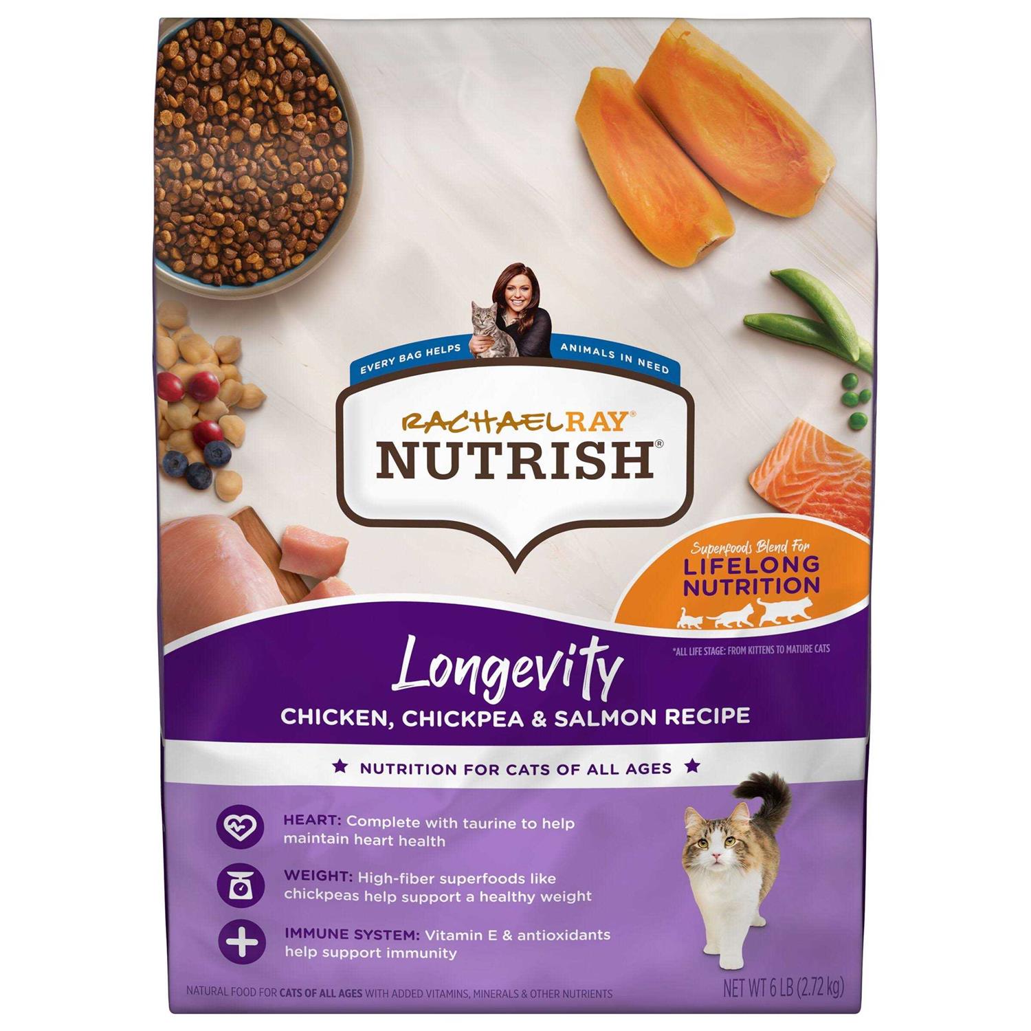 Rachael Ray Nutrish Longevity Dry Cat Food